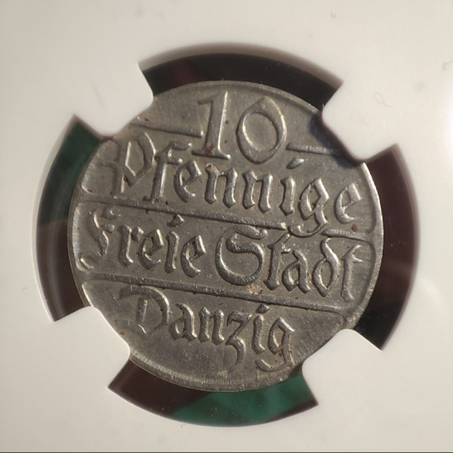 gush小明220705 NGC德国飞地但泽自由市10芬妮