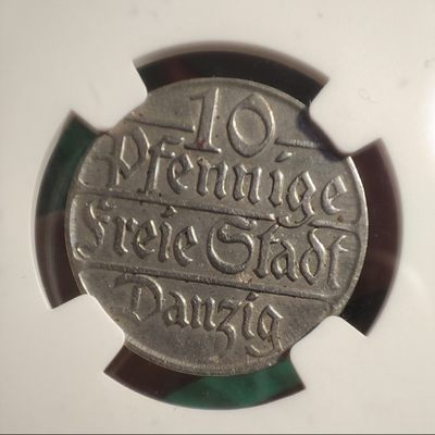 gush小明220705 NGC德国飞地但泽自由市10芬妮