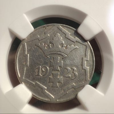 gush小明220705 NGC德国飞地但泽自由市10芬妮