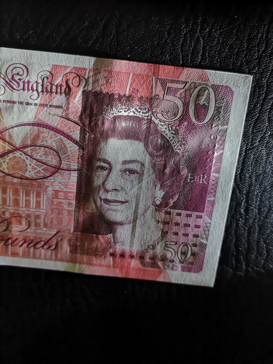 《外钞收藏家》第一百八十六期 2010年英国F序列50镑 AU品相