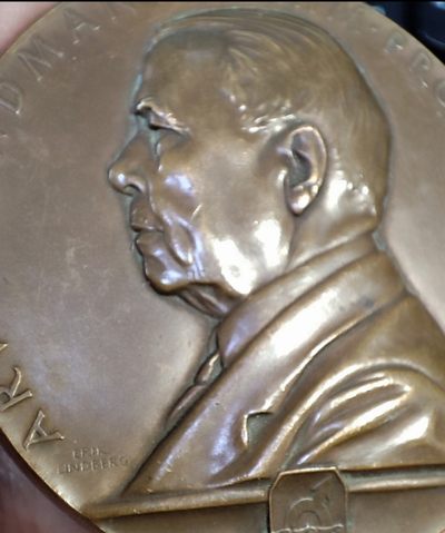 gush小明220705 瑞典1932共济会纪念铜章