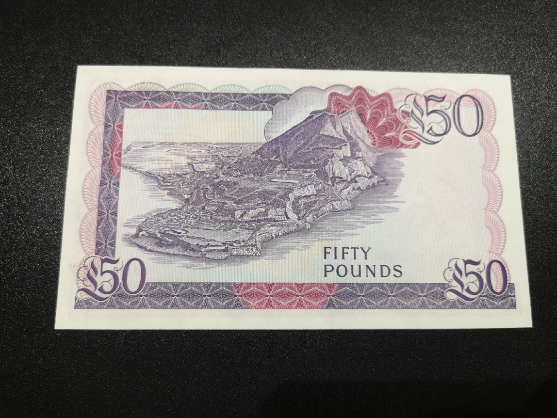 《外钞收藏家》第一百八十六期 1986年直布罗陀50镑 全新UNC A冠