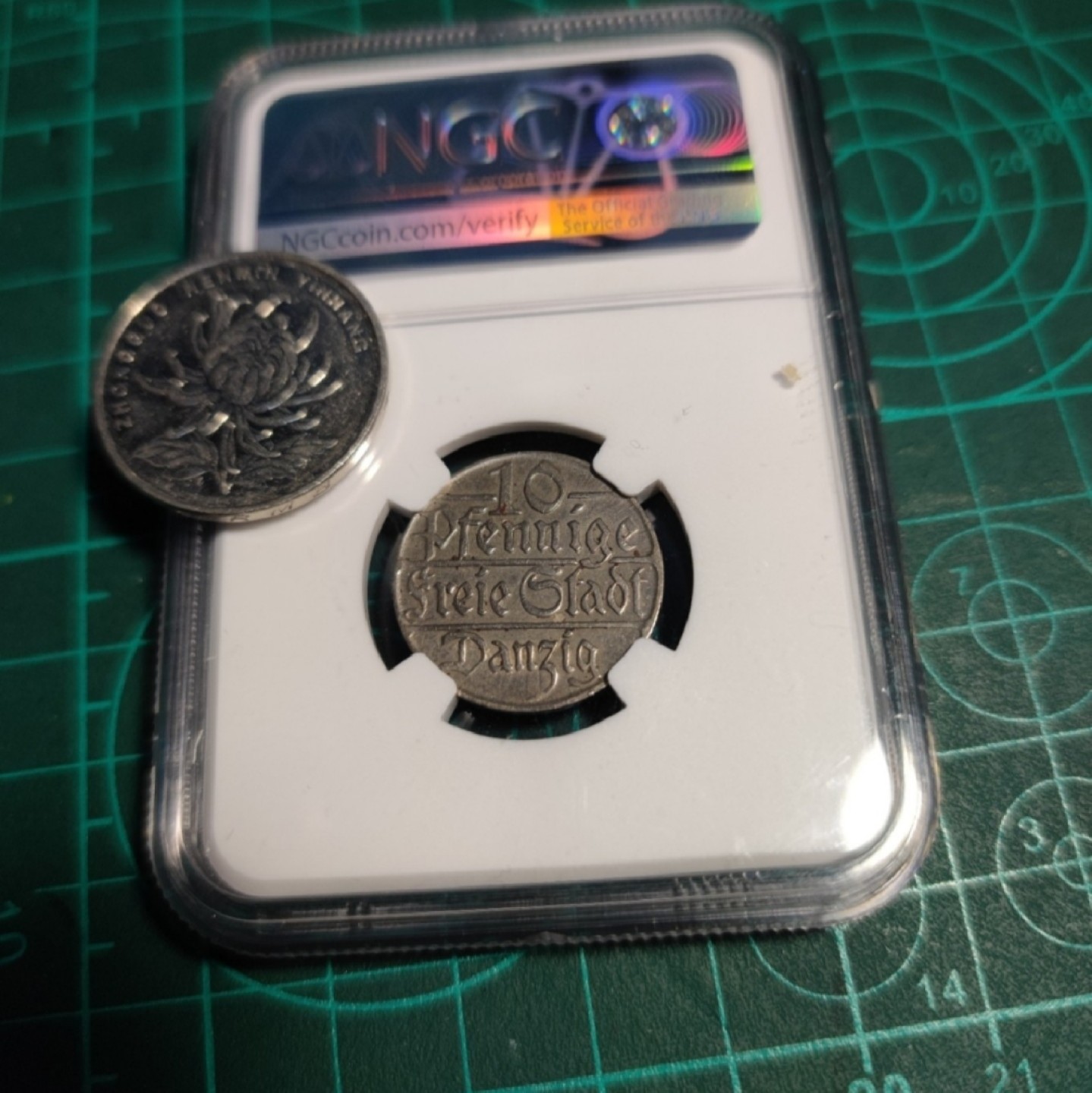 gush小明220705 NGC德国飞地但泽自由市10芬妮