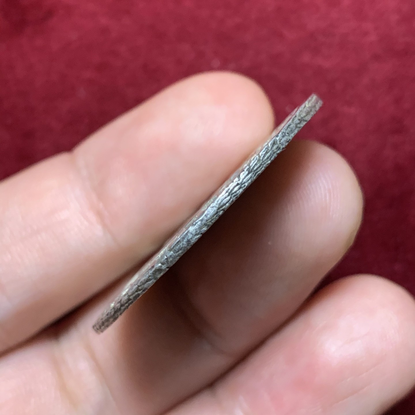 《竞宝斋》西.葡及其殖民地国家专场-第70场（全场不限金额包邮） AU+ 葡萄牙 1813年 400REIS瑞思十字架大银币 原味包浆 有底光 深打好品