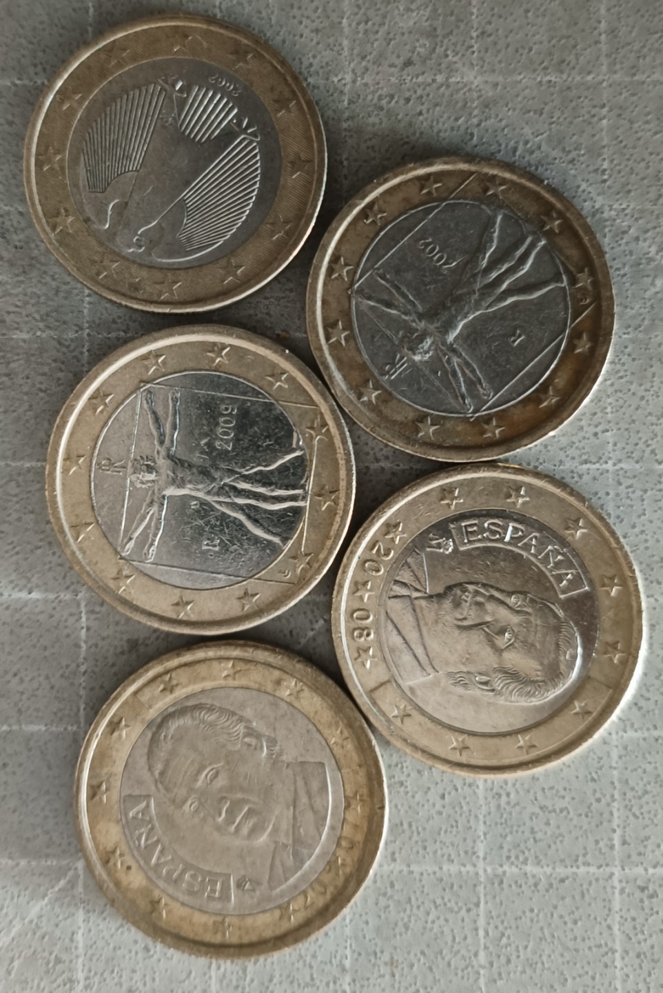 泡泡堂第二十三期  世界硬币邮票纪念章专场（全场20包邮） 好品一欧元五个