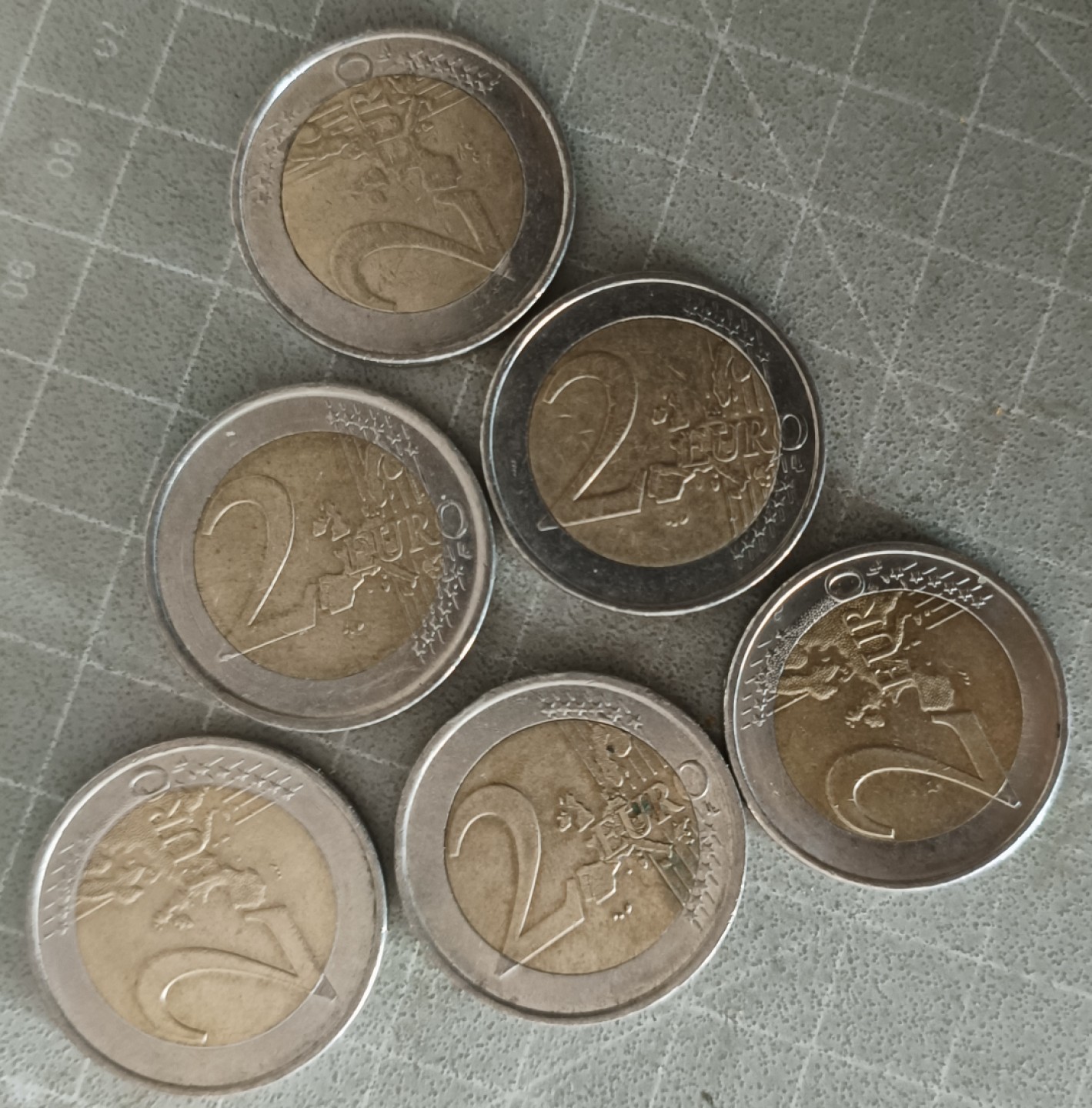 泡泡堂第十四期   世界硬币专场 好品二欧元6个