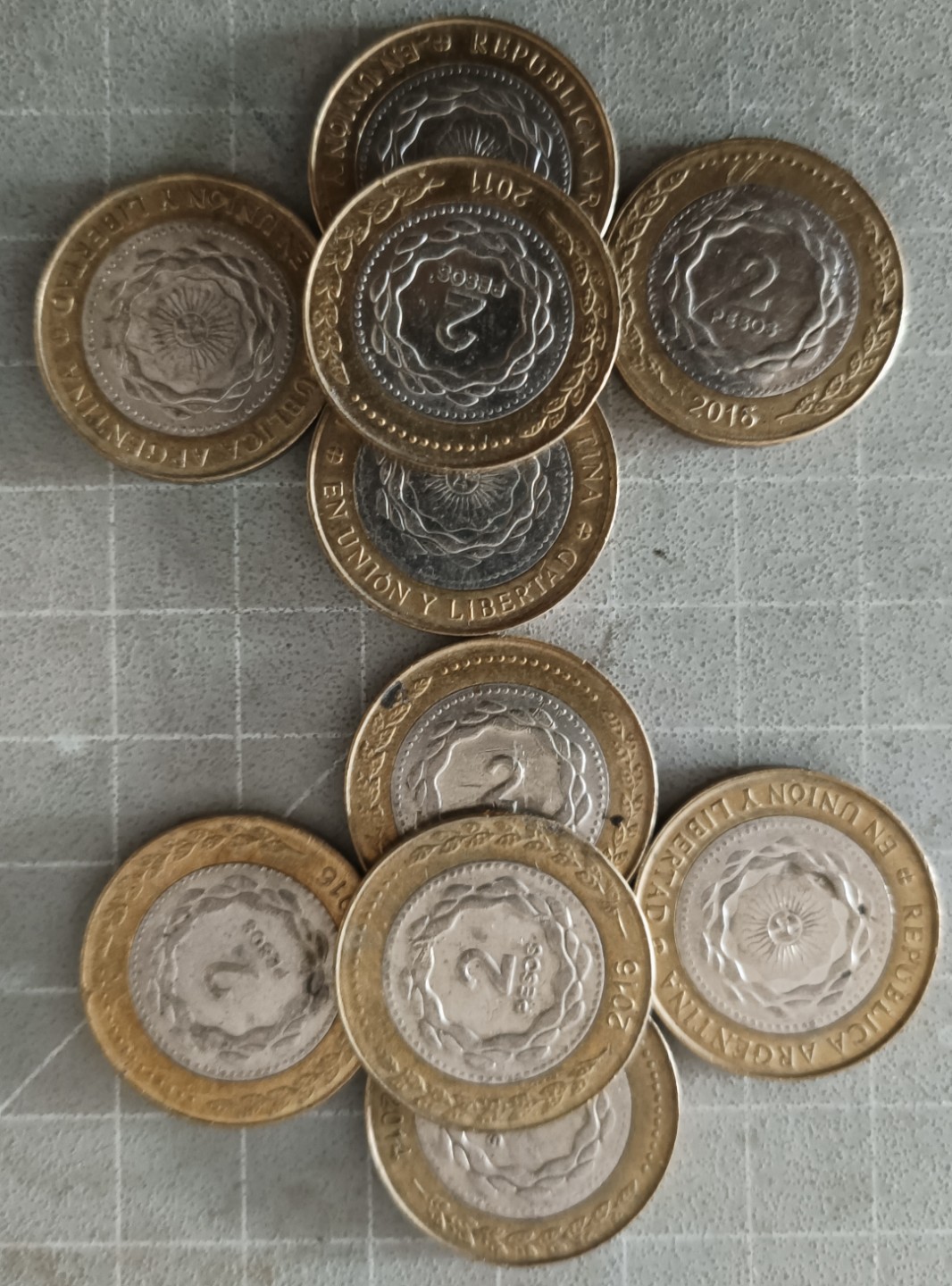 泡泡堂第十四期   世界硬币专场 阿根廷太阳二皮索十个