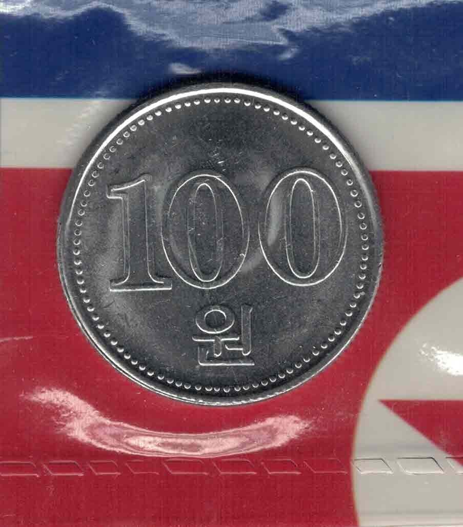 朝鲜2005年100元 (圆) UNC  