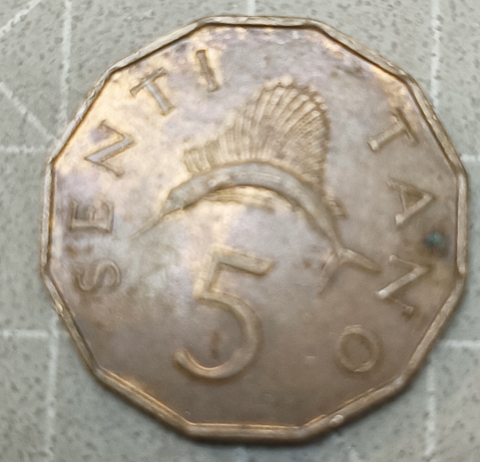 泡泡堂第三十五期  世界硬币纪念章专场（无押金，无佣金，捡漏，全场20包邮，偏远地区除外） 坦桑尼亚1974年5森提