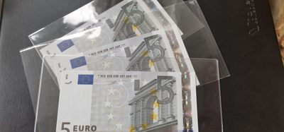 欧盟纸币 Euro 一签5欧元纸币X冠德国版全新UNC - 欧盟纸币 Euro 一签5欧元纸币X冠德国版全新UNC