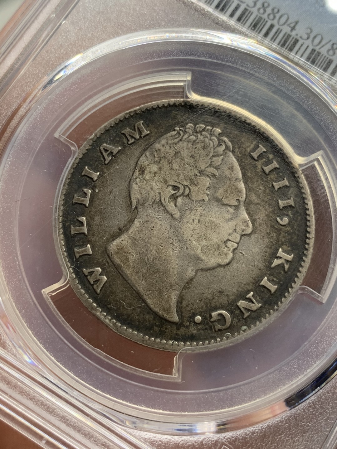 《竞宝斋》第71场-本周日，周一2场连拍（全场不限金额包邮） PCGS VF30 1835年英属东印度公司 威廉四世1卢比银币，漂亮的发财包浆。