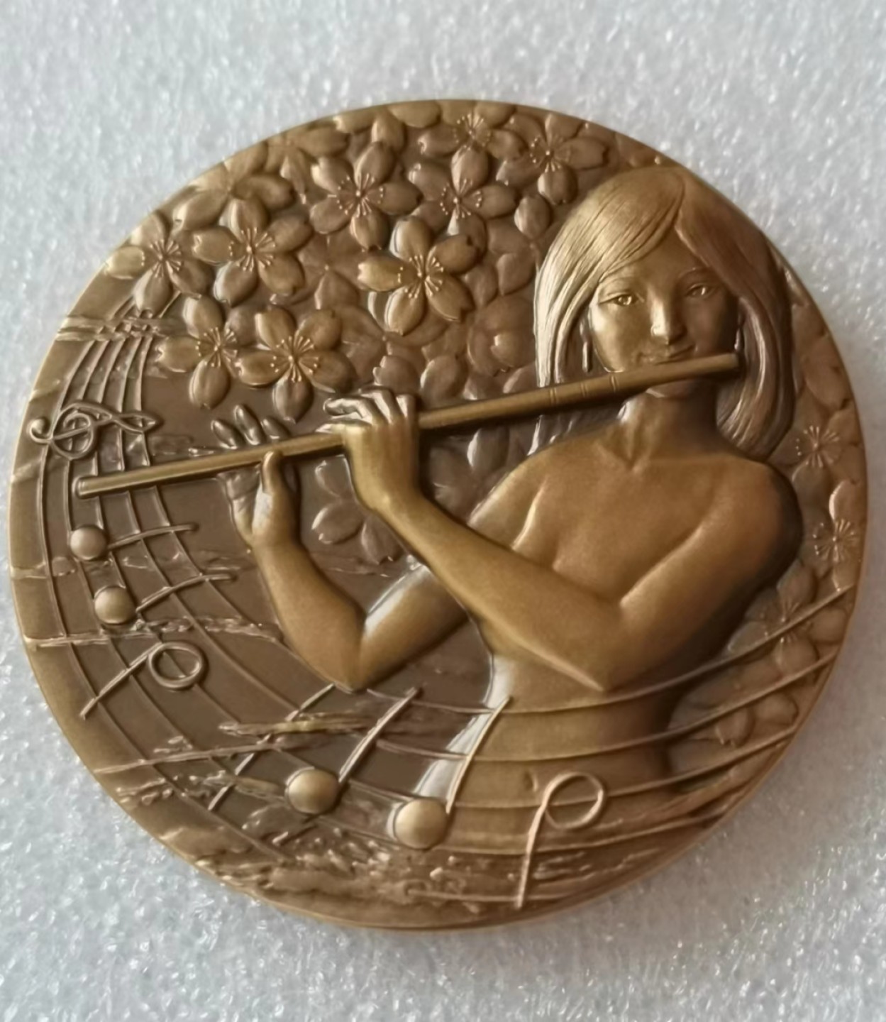 瓶子🏺第46期拍卖会 日本2011年铸币局樱花美少女铜章（原盒证）