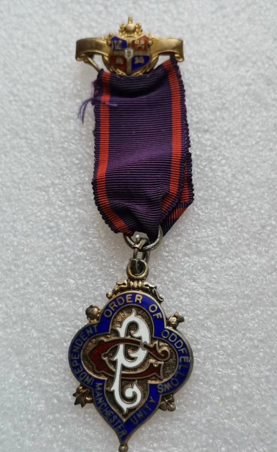 瓶子🏺第46期拍卖会 英国1930年共济会银质奖章