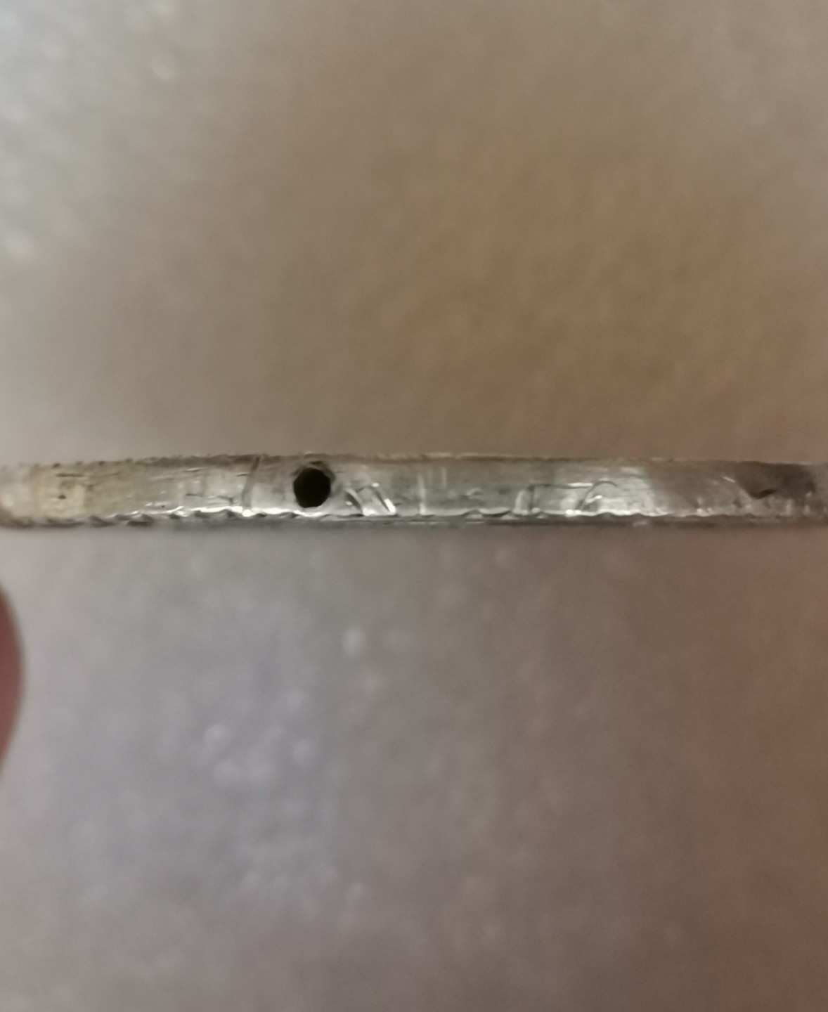 瓶子🏺第46期拍卖会 葡属巴西1815年960瑞斯大银币（深打有孔）