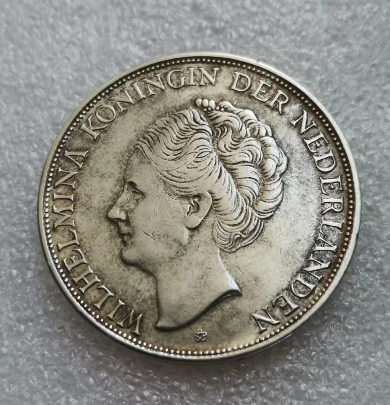 瓶子🏺第46期拍卖会 荷兰1943年威廉敏娜2-1/2G大银币