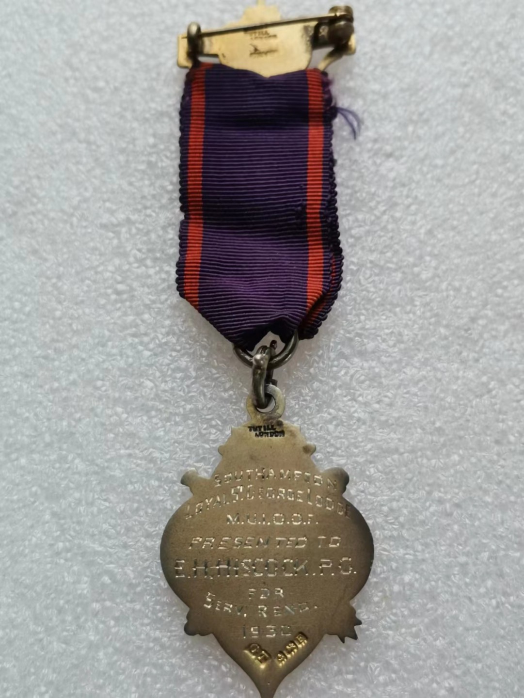 瓶子🏺第46期拍卖会 英国1930年共济会银质奖章