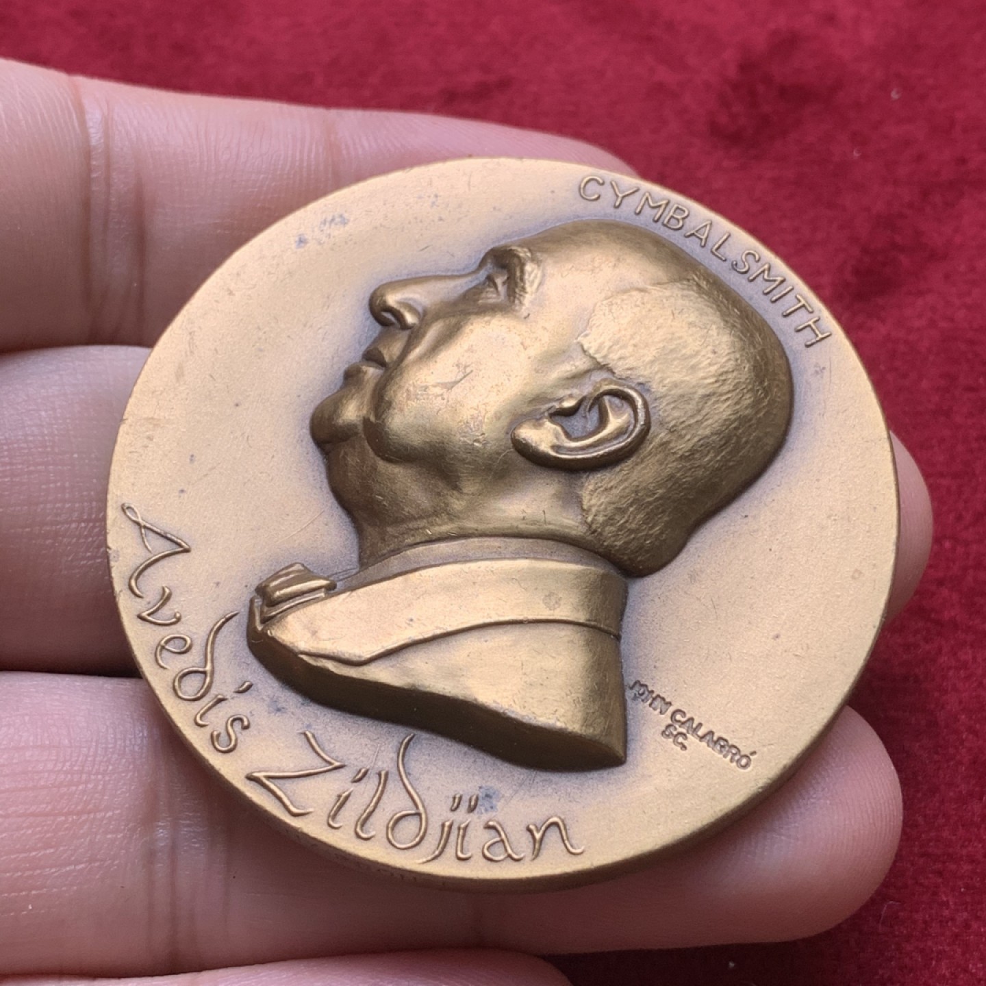 《竞宝斋》第71场-本周日，周一2场连拍（全场不限金额包邮） 1973年 350周年 纪念铜章 美国制作