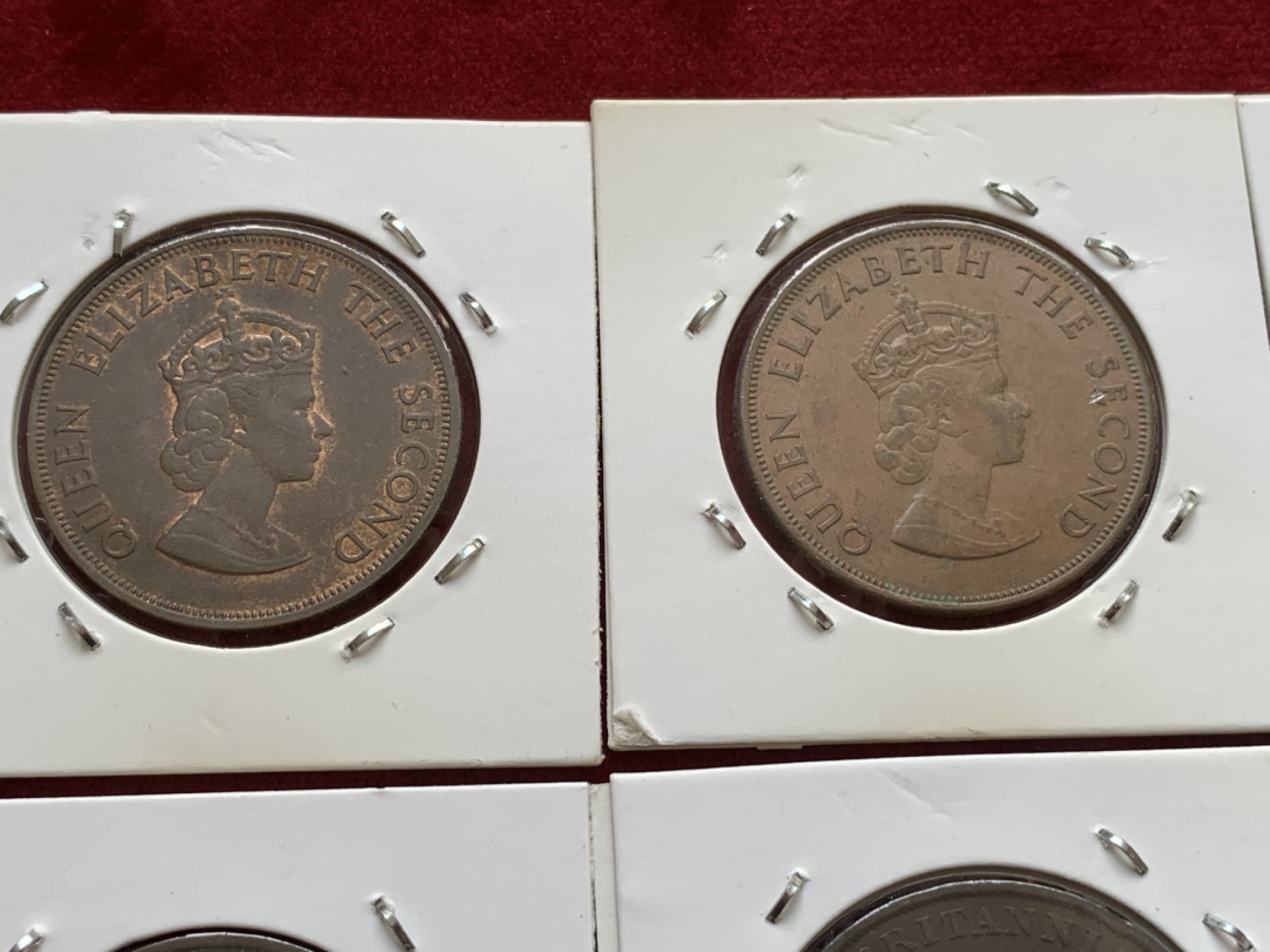 《竞宝斋》第71场-本周日，周一2场连拍（全场不限金额包邮） 英属泽西岛1便士大铜币12枚大全套！涵盖了维多利亚到伊丽莎白时期各品种，品相尚佳  凑齐非常困难，玩英属的必备。