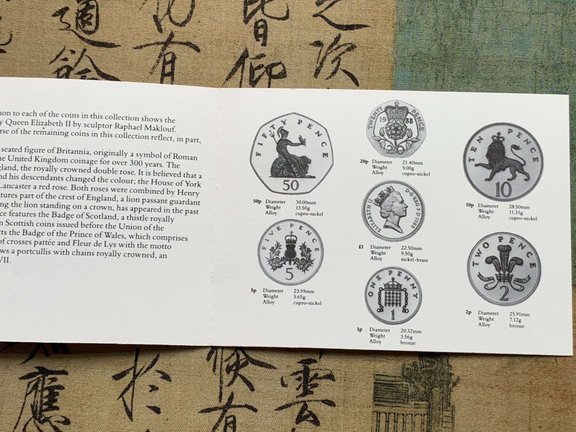 《竞宝斋》第71场-本周日，周一2场连拍（全场不限金额包邮） 英国 1988年 7枚套 盒装 精制套币