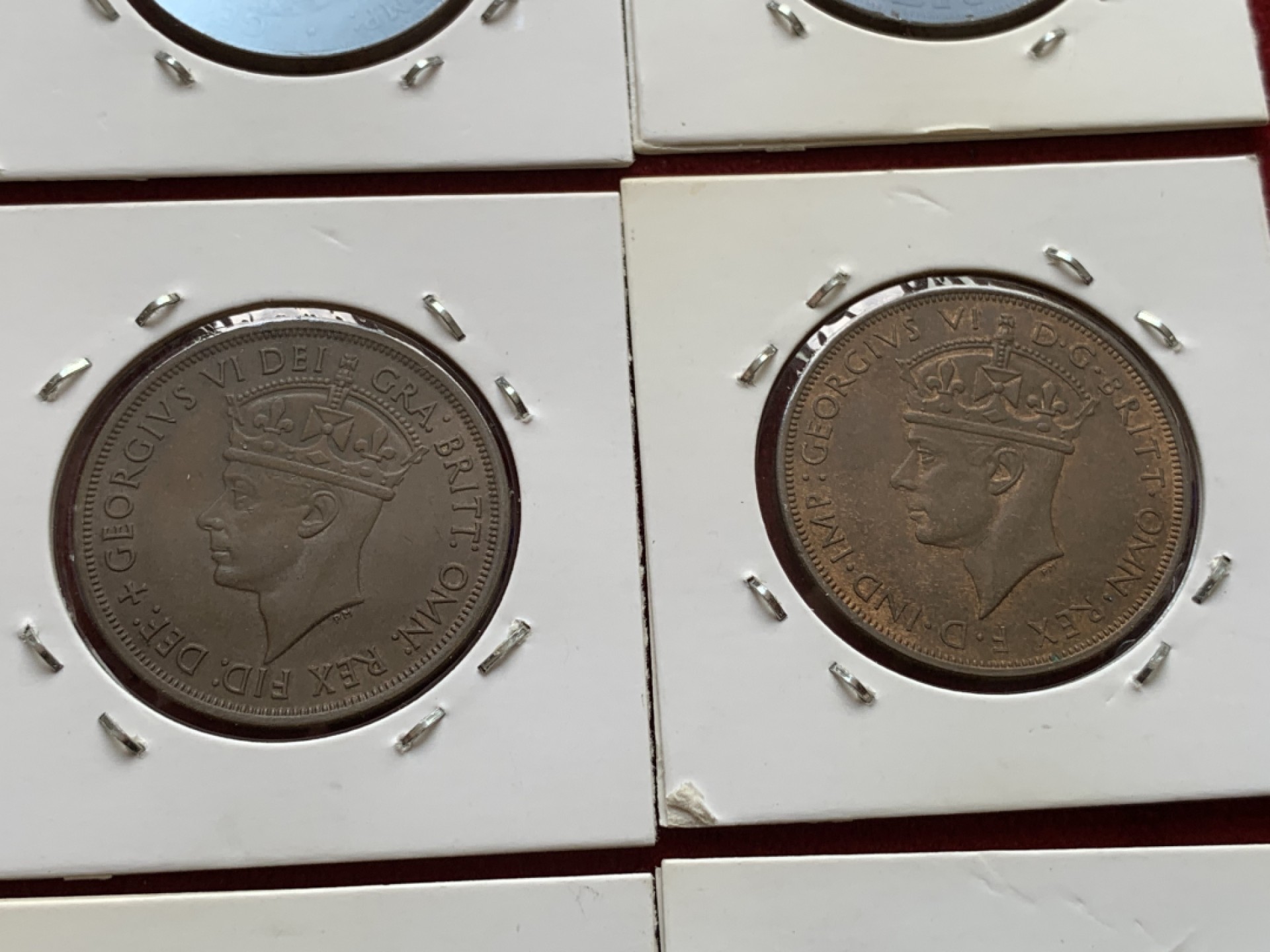 《竞宝斋》第71场-本周日，周一2场连拍（全场不限金额包邮） 英属泽西岛1便士大铜币12枚大全套！涵盖了维多利亚到伊丽莎白时期各品种，品相尚佳  凑齐非常困难，玩英属的必备。