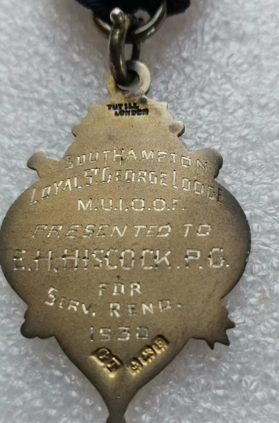 瓶子🏺第46期拍卖会 英国1930年共济会银质奖章