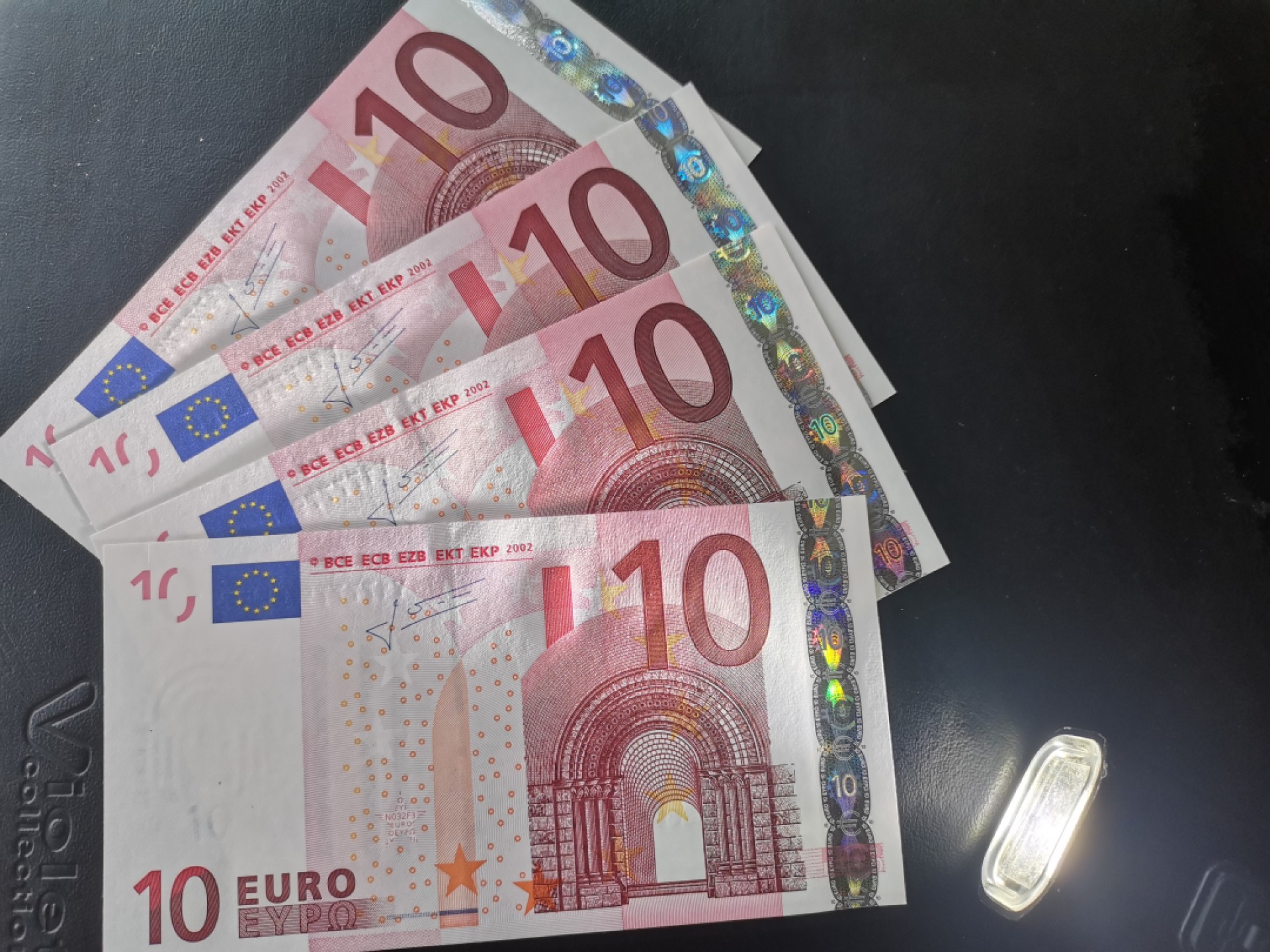 欧盟纸币Euro （靓号）二签10欧元纸币Y冠希腊版全新UNC 单价