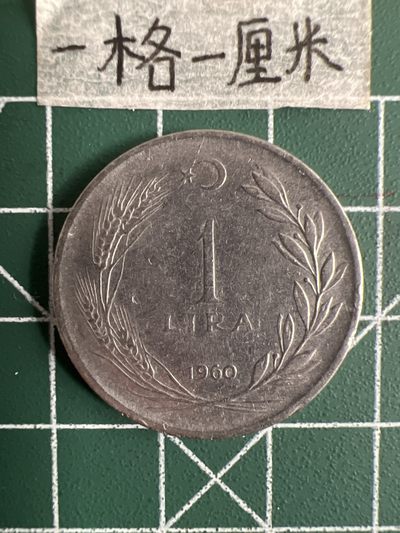 泡泡堂第十七期  世界硬币邮票专场（全场20包邮） - 土耳其1里亚尔