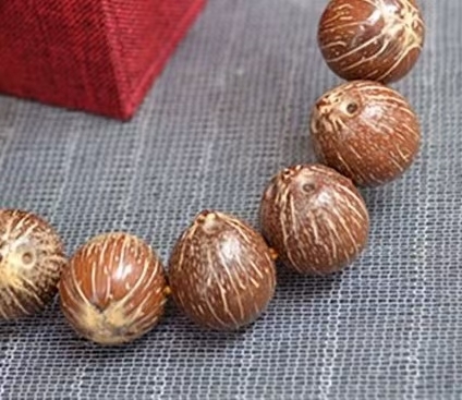 菩提子佛珠手串旺财三眼菩提17＊14mm