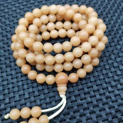天然菩提根手串108颗抛光高密1.2mm - 天然菩提根手串108颗抛光高密1.2mm