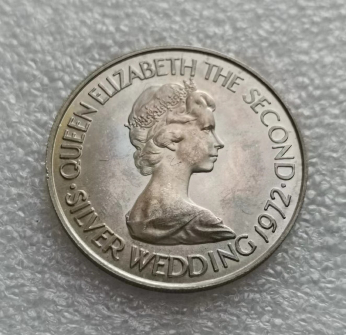 瓶子🏺第46期拍卖会 英属泽西岛1972年4枚套原盒带证书（紫罗兰包浆）