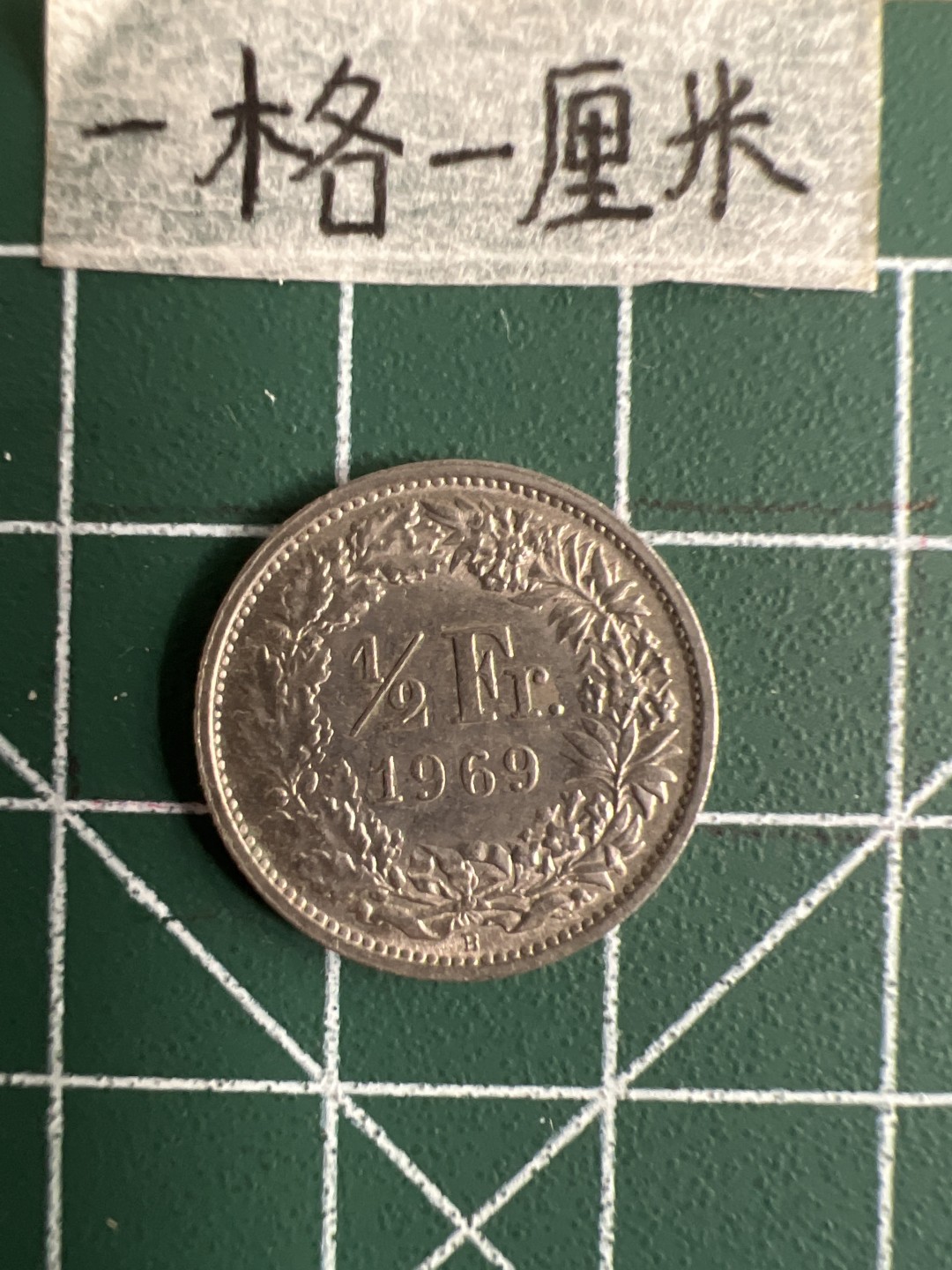 泡泡堂第十七期  世界硬币邮票专场（全场20包邮） 瑞士二分之一法郎