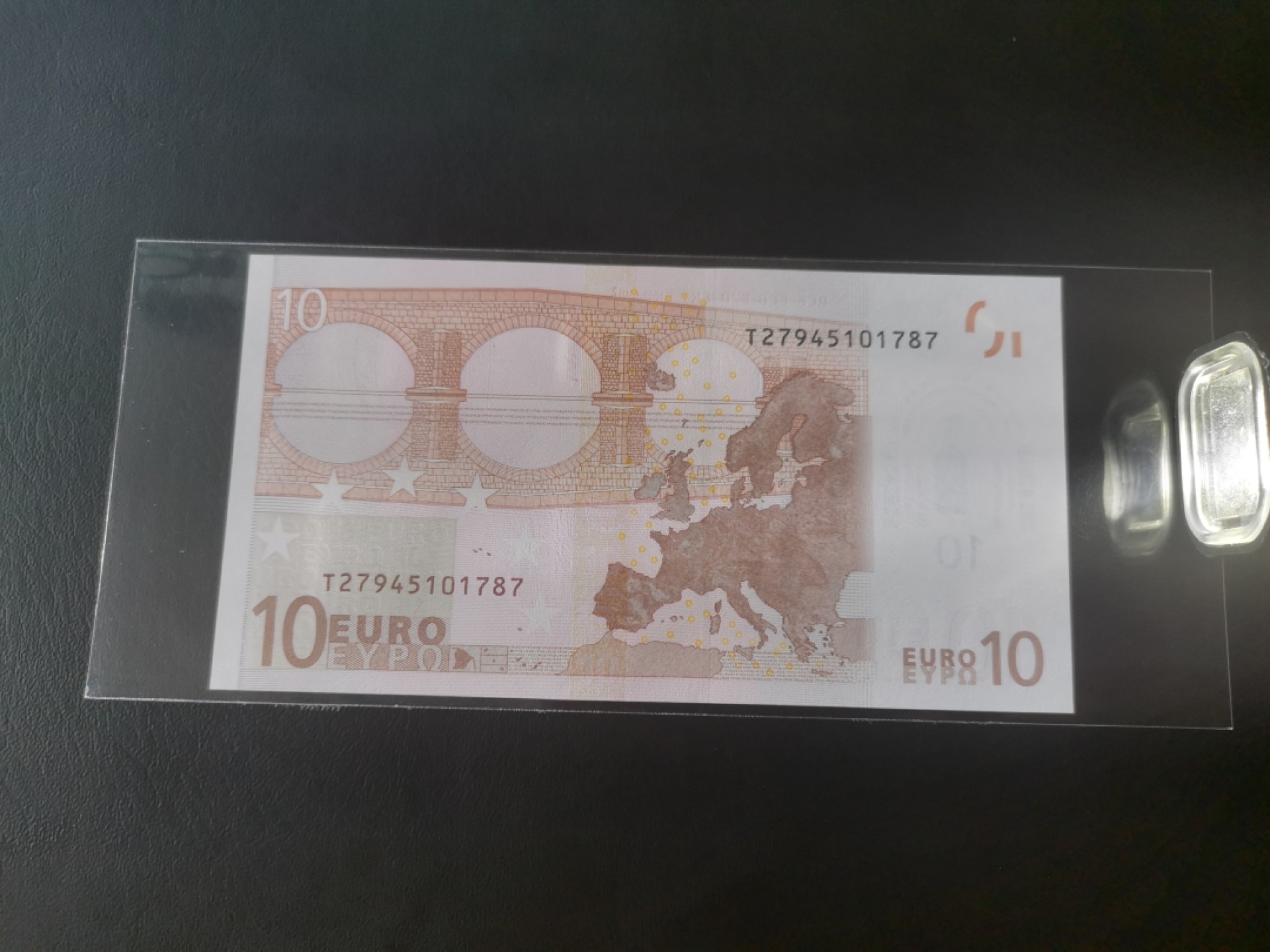 欧盟纸币Euro 二签10欧元纸币T冠爱尔兰版全新UNC