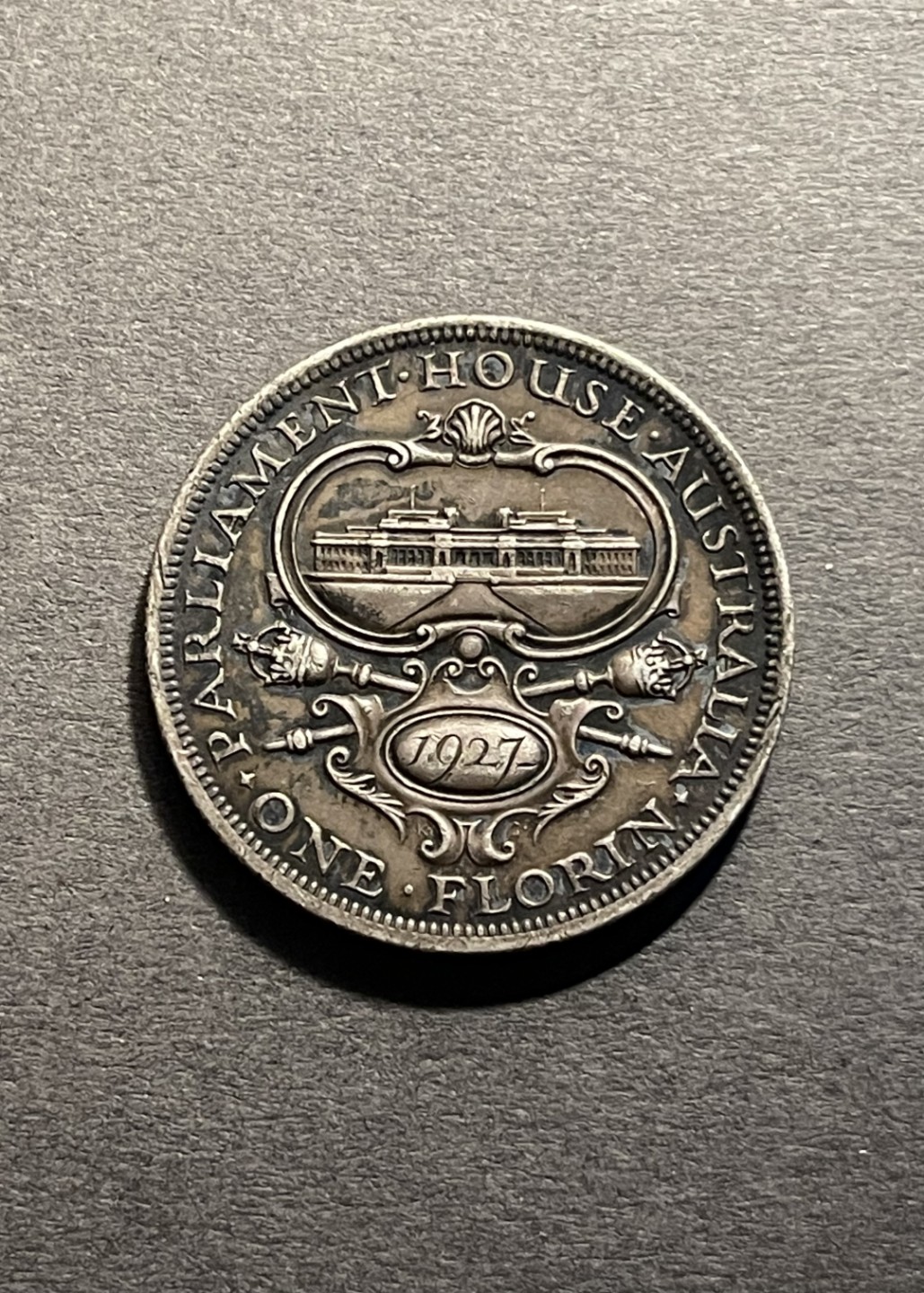 【麦克币章收藏】拍卖第一期 澳大利亚国议会开幕弗洛林银币