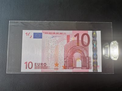欧盟纸币 Euro一签10欧元纸币T冠爱尔兰版全新UNC - 欧盟纸币 Euro一签10欧元纸币T冠爱尔兰版全新UNC