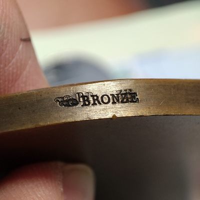 gush小明220707 1914法国大铜章教育总督促，高浮雕厚实立体