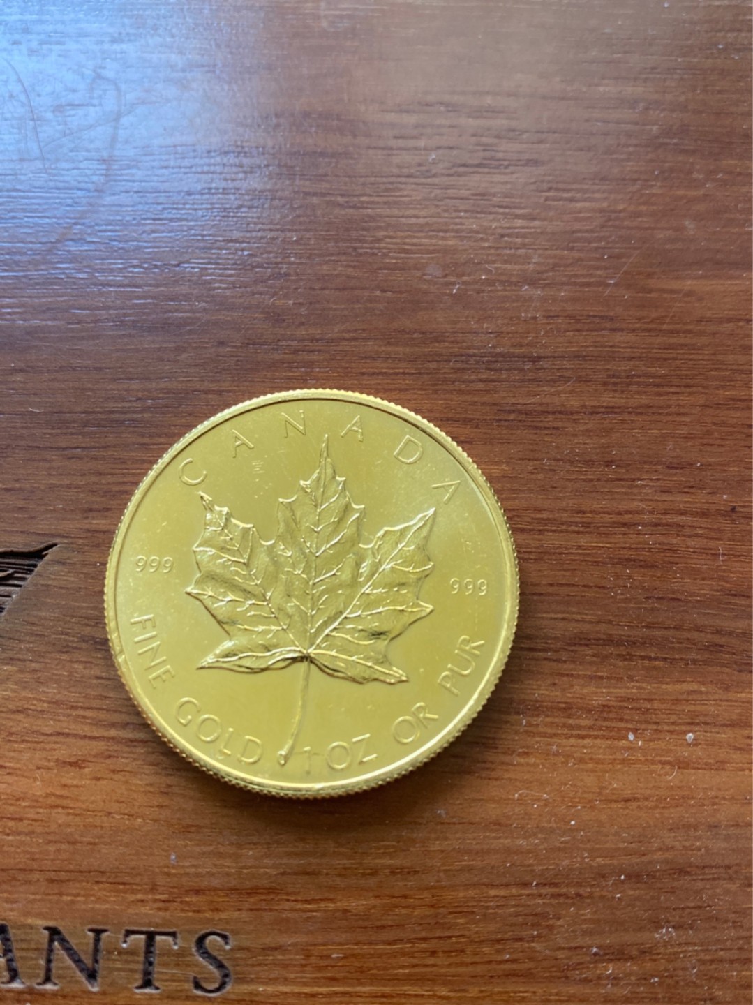 收藏联盟Quantum Auction 第173期拍卖 1979年加拿大枫叶金币 1盎司 