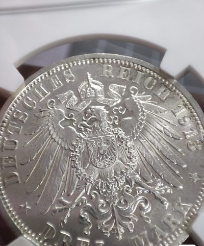 gush小明220707 德国军装3马克银币