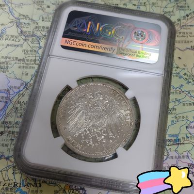 gush小明220707 德国军装3马克银币