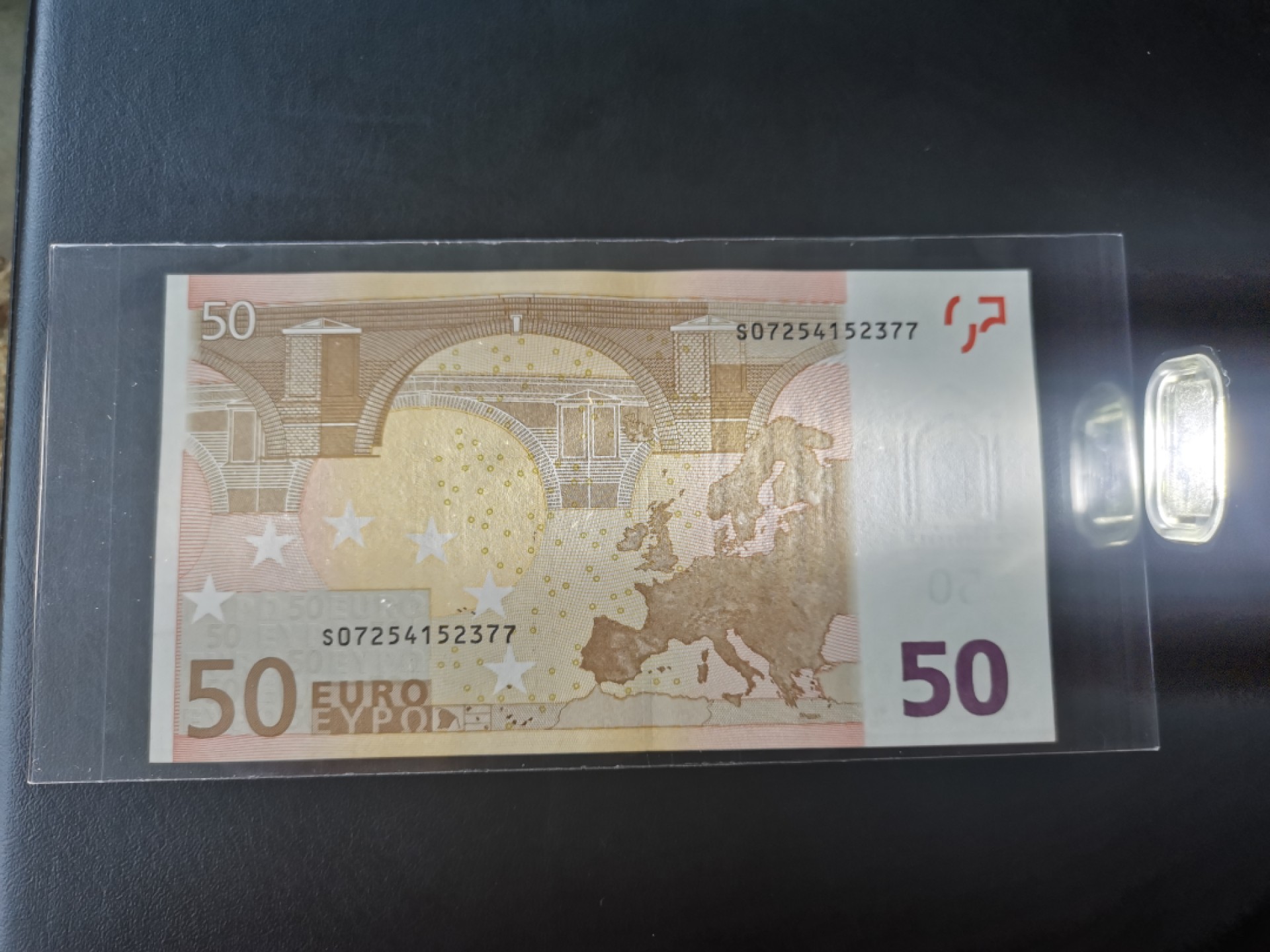 一签50欧元 S冠意大利版 全新