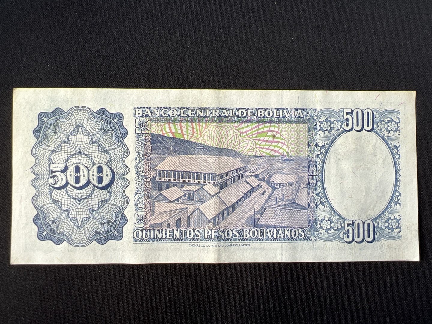 泡泡堂第十九期 世界硬币纸币专场(全场20包邮) 波利维亚1981年500波