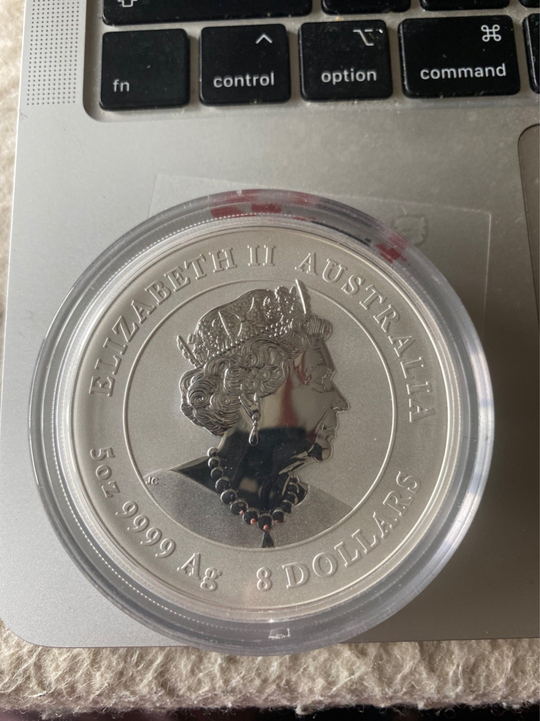 收藏联盟Quantum Auction 第173期拍卖 2020年澳大利亚鼠年生肖5盎司彩色银币