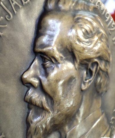 gush小明220707 1914法国大铜章教育总督促，高浮雕厚实立体