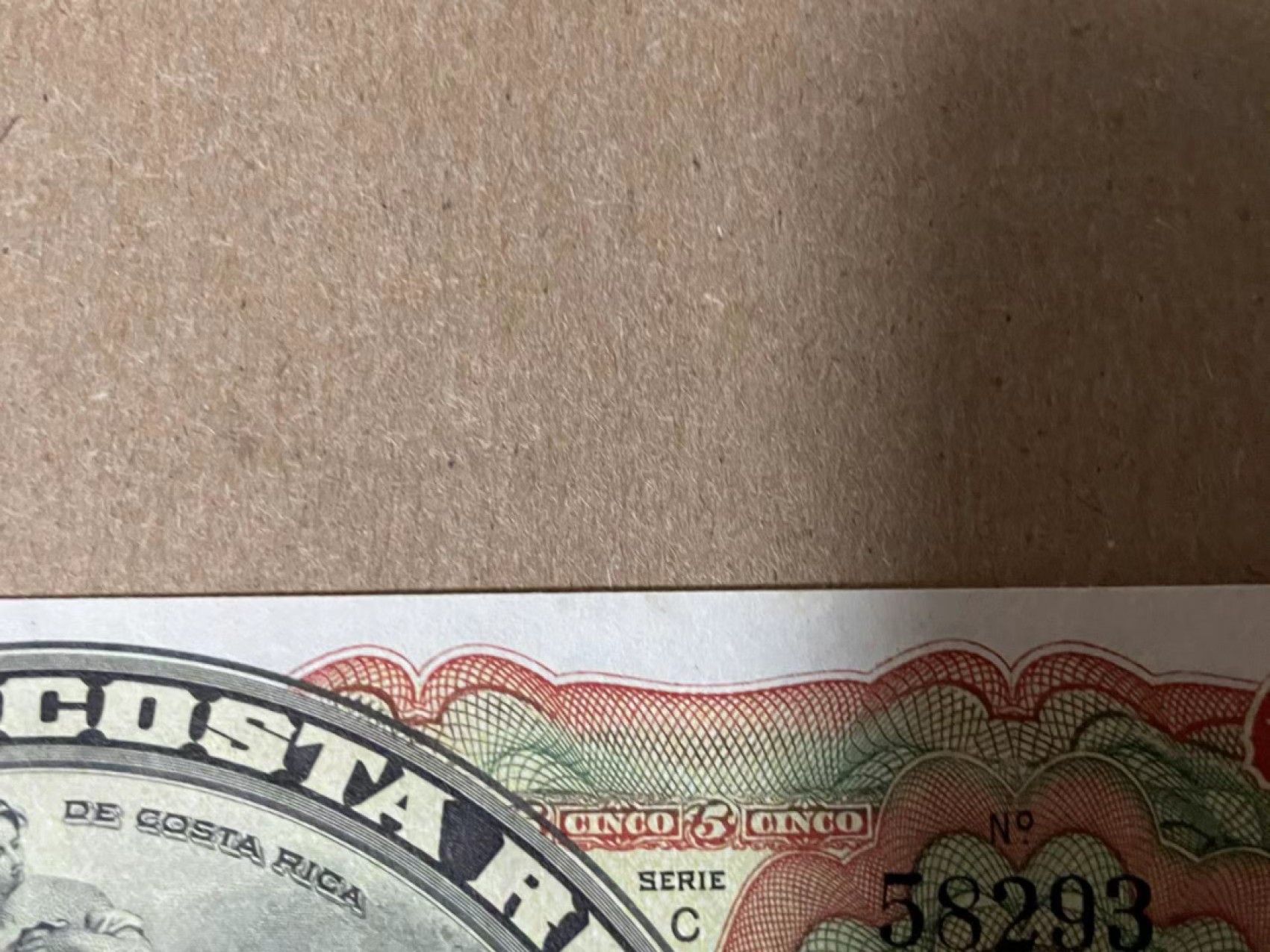 新纪元！【Blue Auction】✨世界纸币精拍第201期【精】   【百年风云】哥斯达黎加 1901-08年5克朗  美钞公司出品 雕刻精美 UNC-