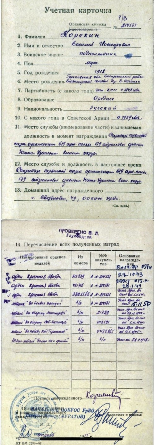 大猫徽章拍卖第196期 苏联红星勋章套 原证书 三枚均为同一人获得 档案齐全