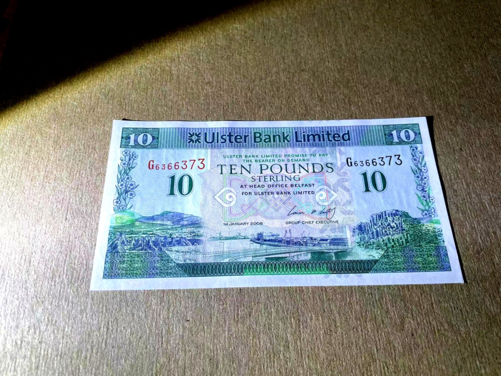 新纪元！【Blue Auction】✨世界纸币精拍第201期【精】   【一组5张】北爱尔兰 早期 1-5-10镑 UNC（部分有轻微印子）