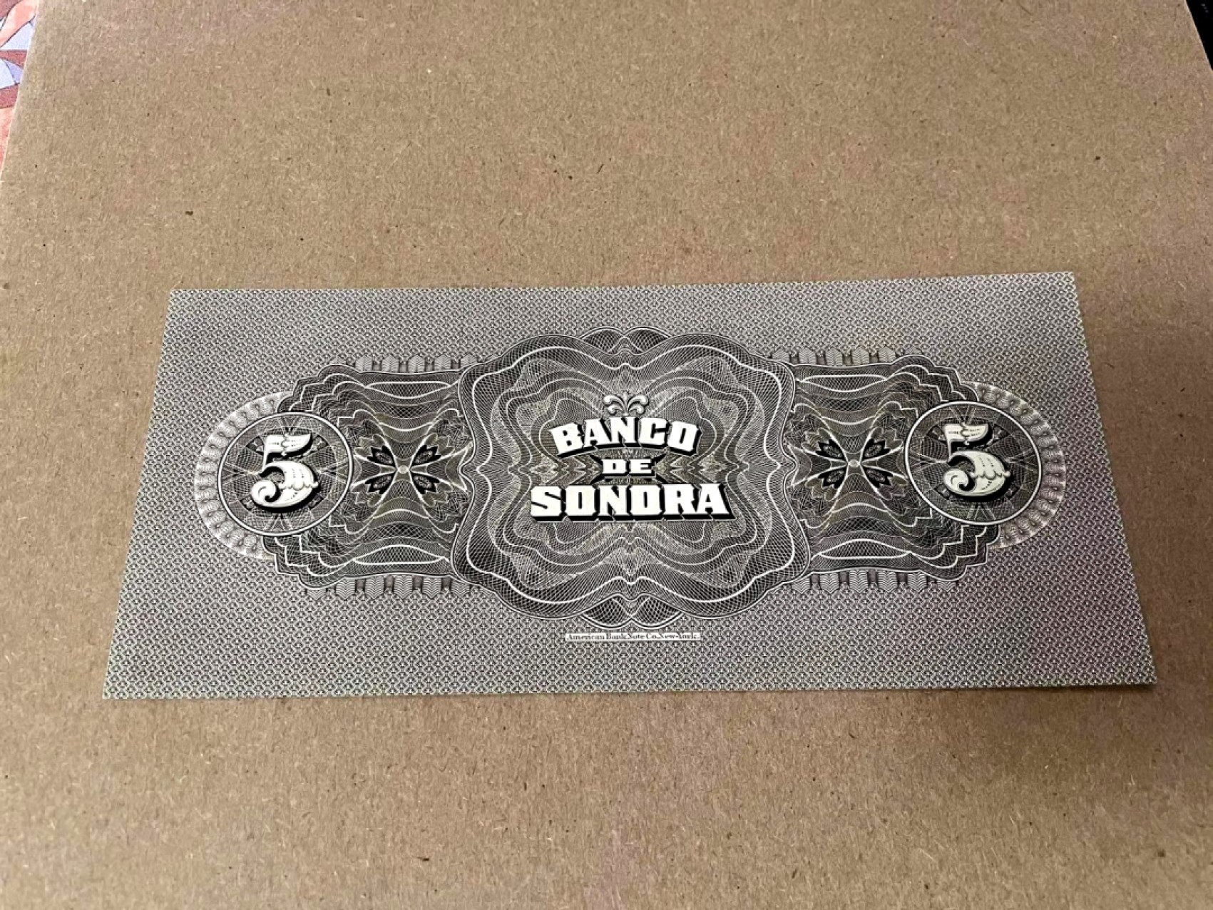 新纪元！【Blue Auction】✨世界纸币精拍第201期【精】   【百年风云】墨西哥 1911年5比索 雕刻非常漂亮 小女孩 天使 执剑女神 全新UNC