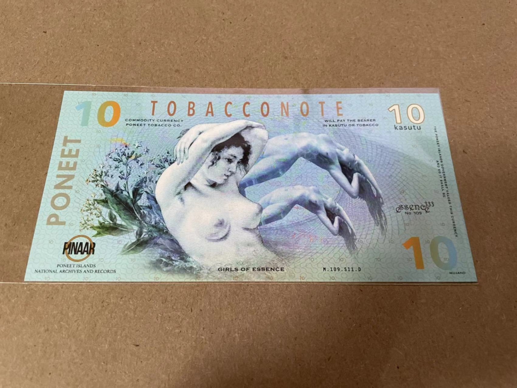 新纪元！【Blue Auction】✨世界纸币精拍第201期【精】   【一组3张】Poneet Islands 商业钞一组 全新UNC 裸女