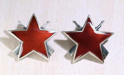 大猫徽章拍卖第196期 - 南斯拉夫游击队之星三级一组 萨版和苏版 