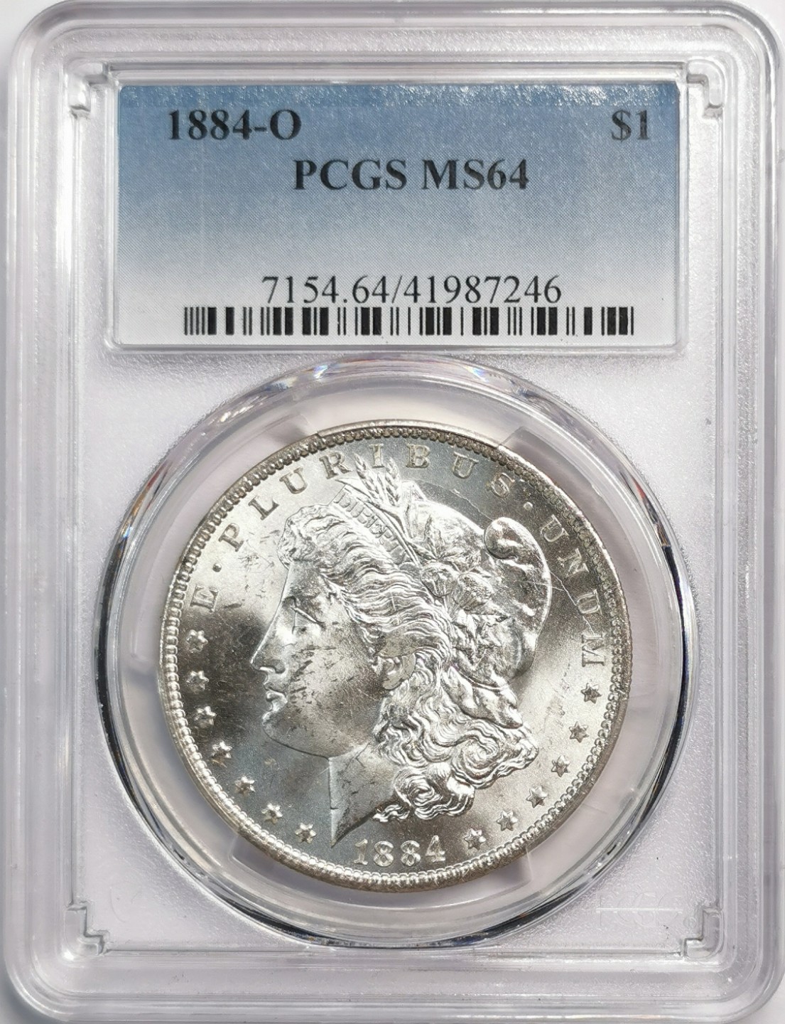 凡希社世界钱币微拍第二百零四期 1884O摩根壹元PCGS-MS64