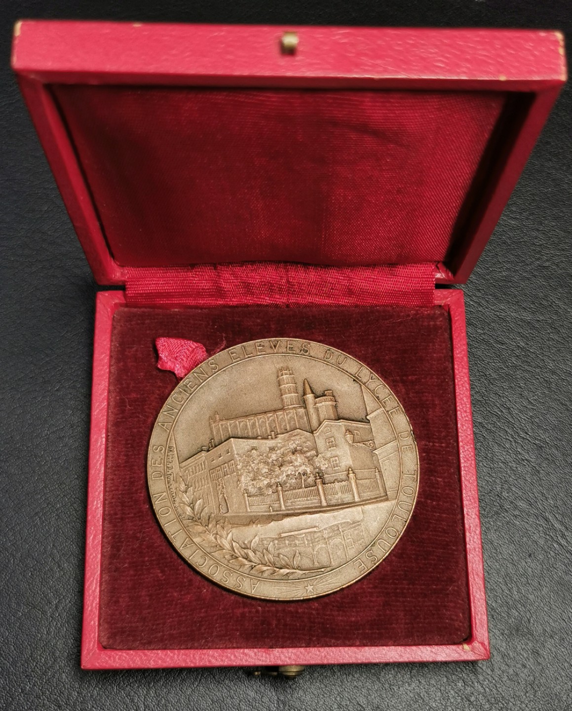 凡希社世界钱币微拍第二百零四期 法国图卢兹大学校友会纪念铜章
